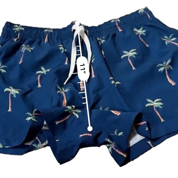 Chubbies Men's The Tree Myself‎ and I's 4" Inseam Swim Trunks Sz M - Picture 10 of 10